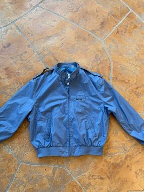 Vintage World Travel Club Jacket Windbreaker size XL Blue